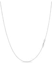Classic 925 Silver Italian Box Link Chain – Unisex Necklace
