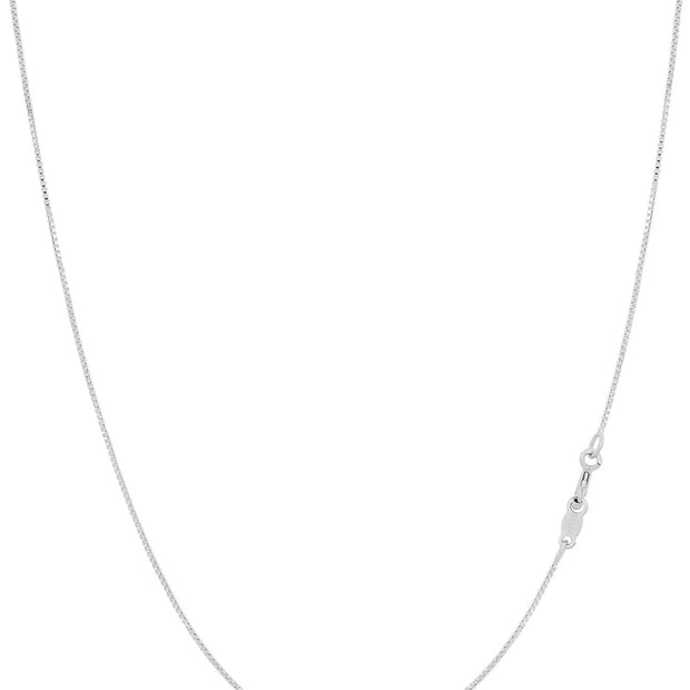 Classic 925 Silver Italian Box Link Chain – Unisex Necklace