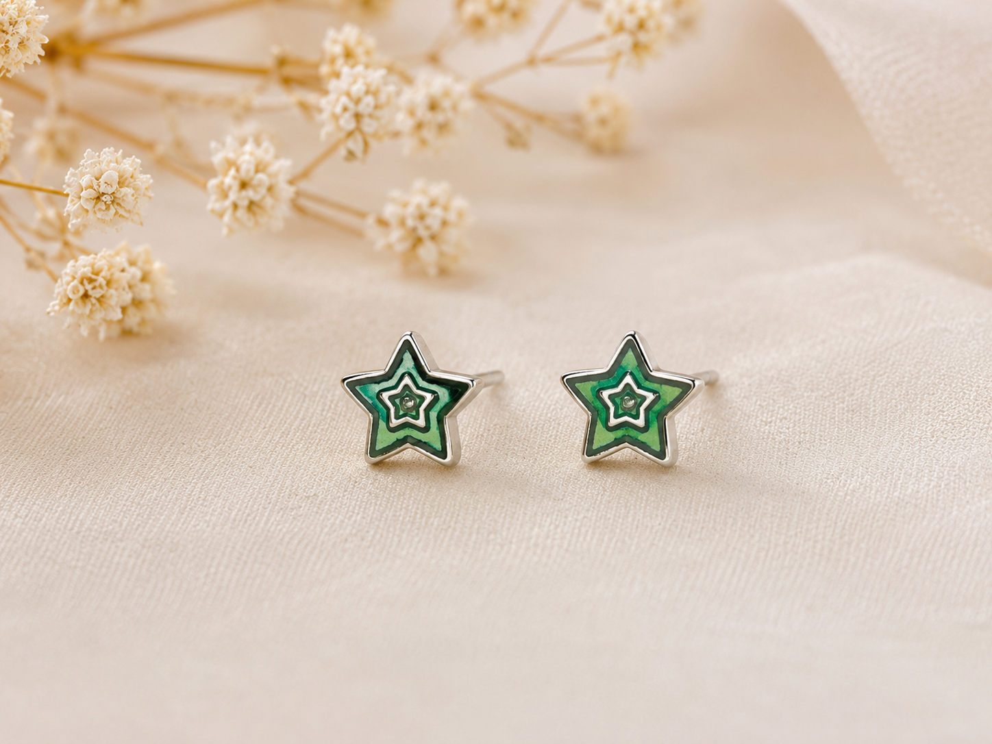 Playful & Hypoallergenic Kids Enamel Stud Earrings Collection