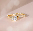 Luxury Cubic Zirconia Bridal Ring Set – Perfect Wedding & Engagement Duo