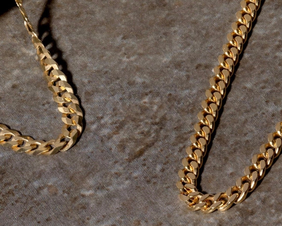 Cuban Link Gold Chain 3 mm
