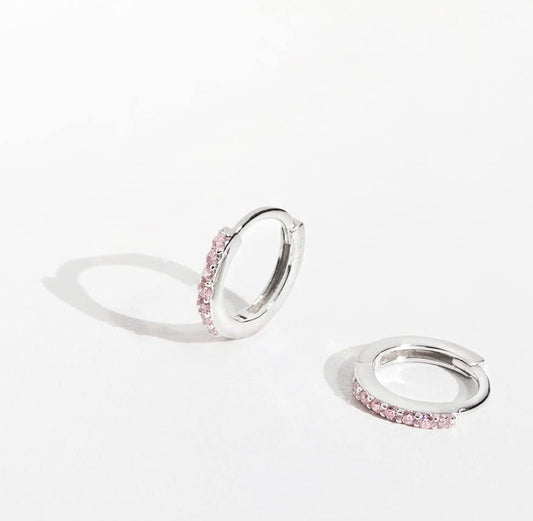 Small Hoop Huggie Earrings
