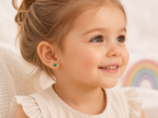 Playful & Hypoallergenic Kids Enamel Stud Earrings Collection