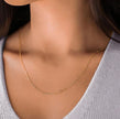 Classic Gold Chain Necklace – Stainless Steel 51+5 cm (20