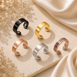 Lymph Drainage Magnetic Therapy Ring – Adjustable Copper Cuff Band