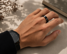 Lymph Drainage Magnetic Therapy Ring – Adjustable Copper Cuff Band