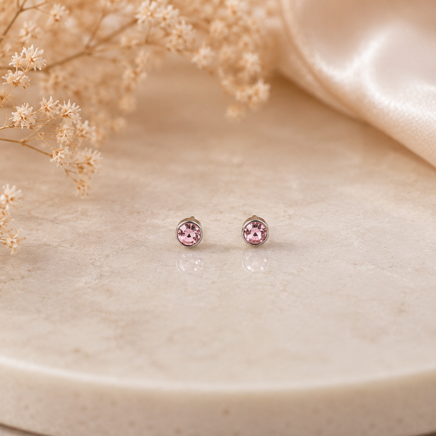 2mm Mini Colorful Crystal Magnetic Studs – Non-Pierced Fake Piercing