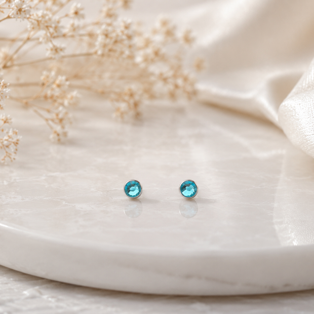 2mm Mini Colorful Crystal Magnetic Studs – Non-Pierced Fake Piercing