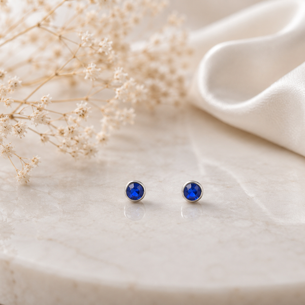 2mm Mini Colorful Crystal Magnetic Studs – Non-Pierced Fake Piercing