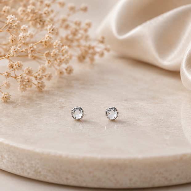 2mm Mini Colorful Crystal Magnetic Studs – Non-Pierced Fake Piercing