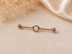 Stainless Steel Industrial Barbell Piercing – Assorted Designs