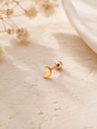 16G Gold Surgical Steel Stud – Minimalist Geometric Cartilage Piercing