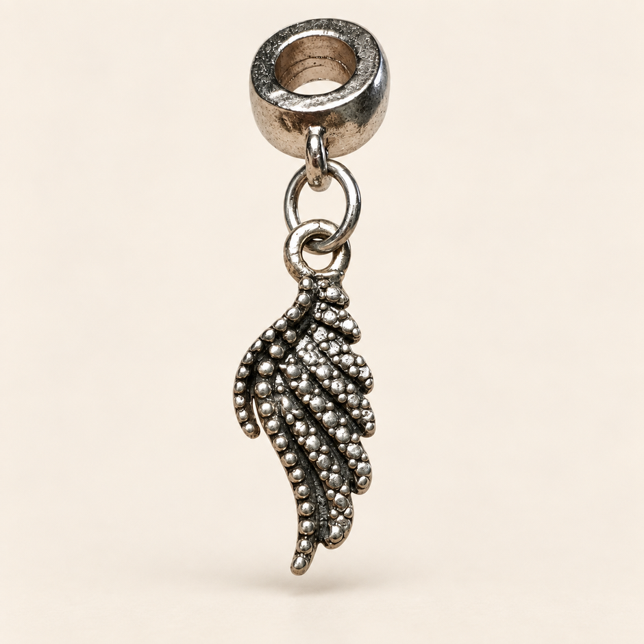 Vintage Silver Charm Beads – Antique European Bracelet Charms & Pendants