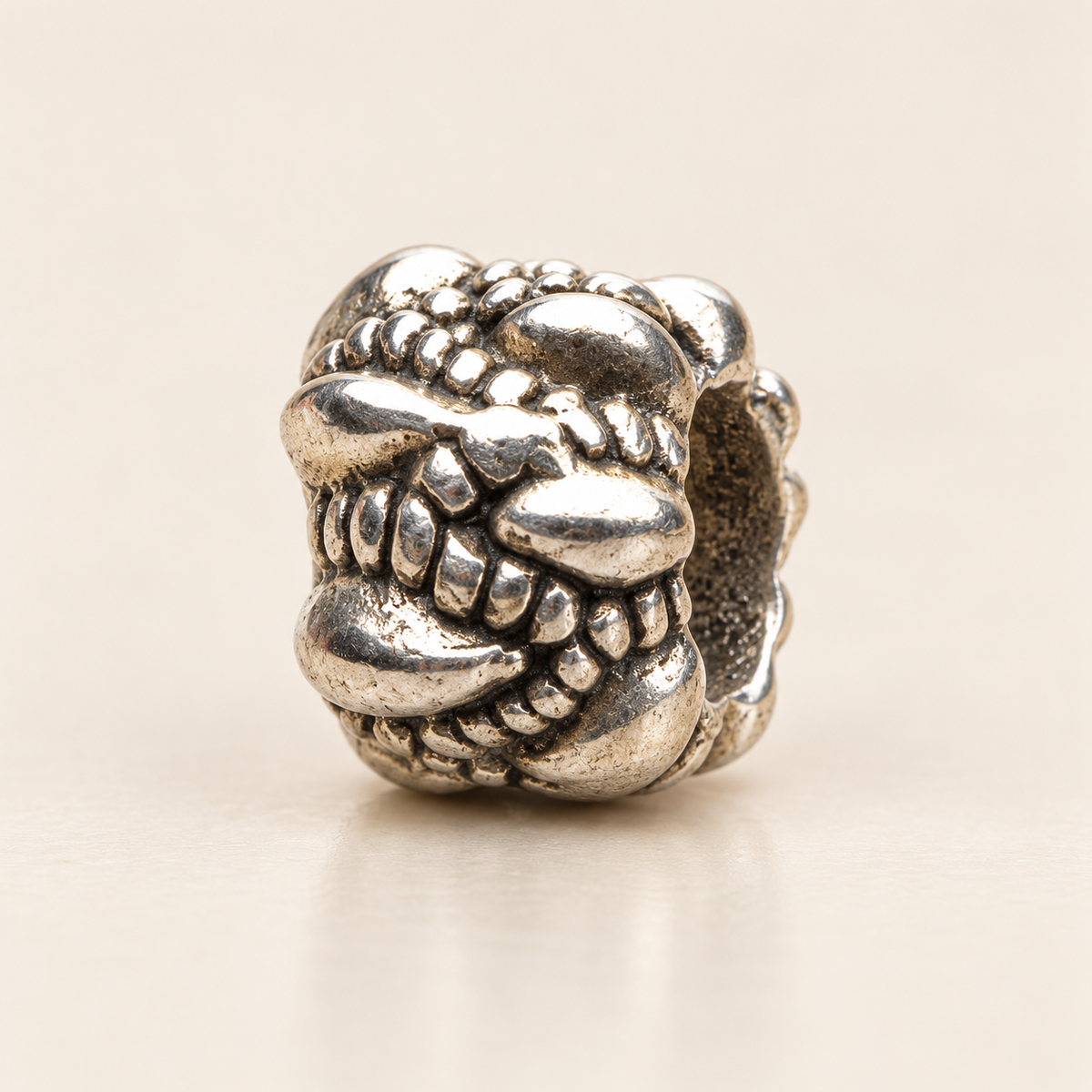 Vintage Silver Charm Beads – Antique European Bracelet Charms & Pendants