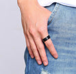 Genuine Tungsten Carbide Wedding Ring for Men & Women – 8mm Durable Classic Band