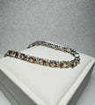 Sparkling Oval Cut CZ Tennis Bracelet – 8mm Elegant Statement