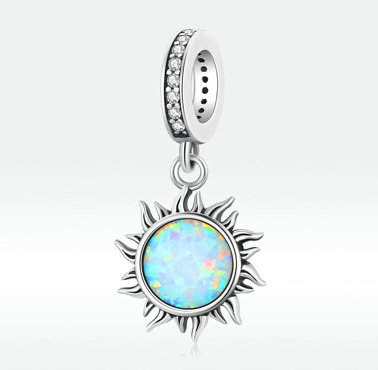 Opal Sun Charm