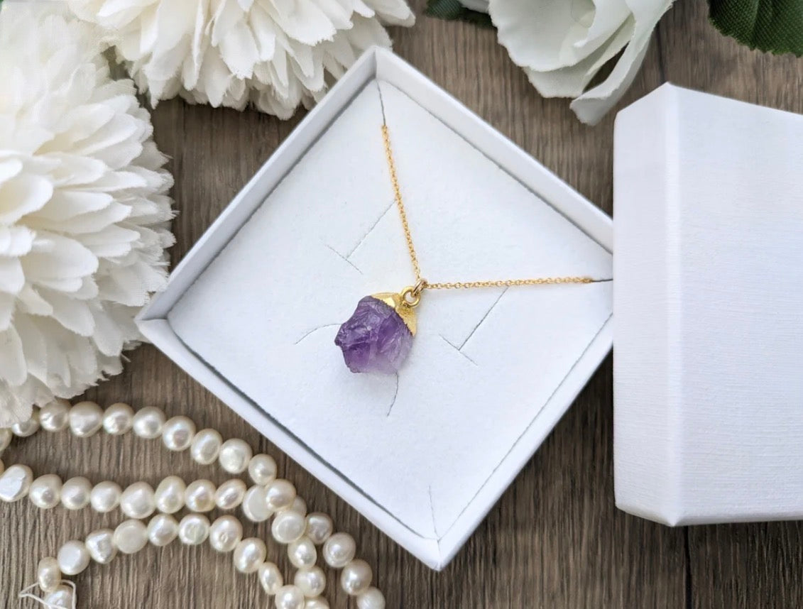 Amethyst Gem Necklace