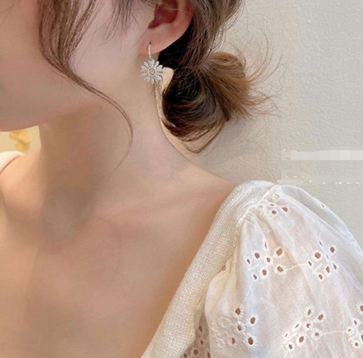 Sunflower Boho Earrings