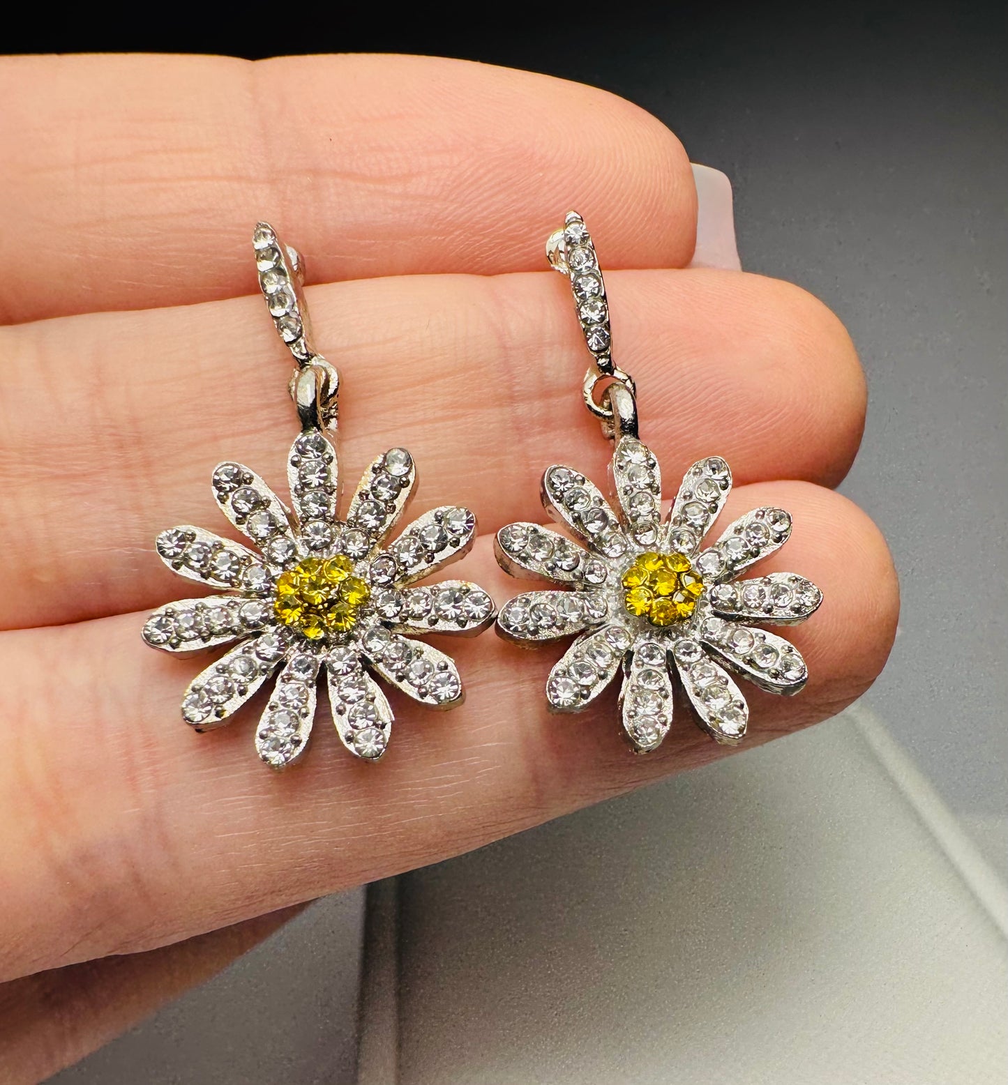 Sunflower Boho Earrings