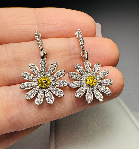 Sunflower Boho Earrings