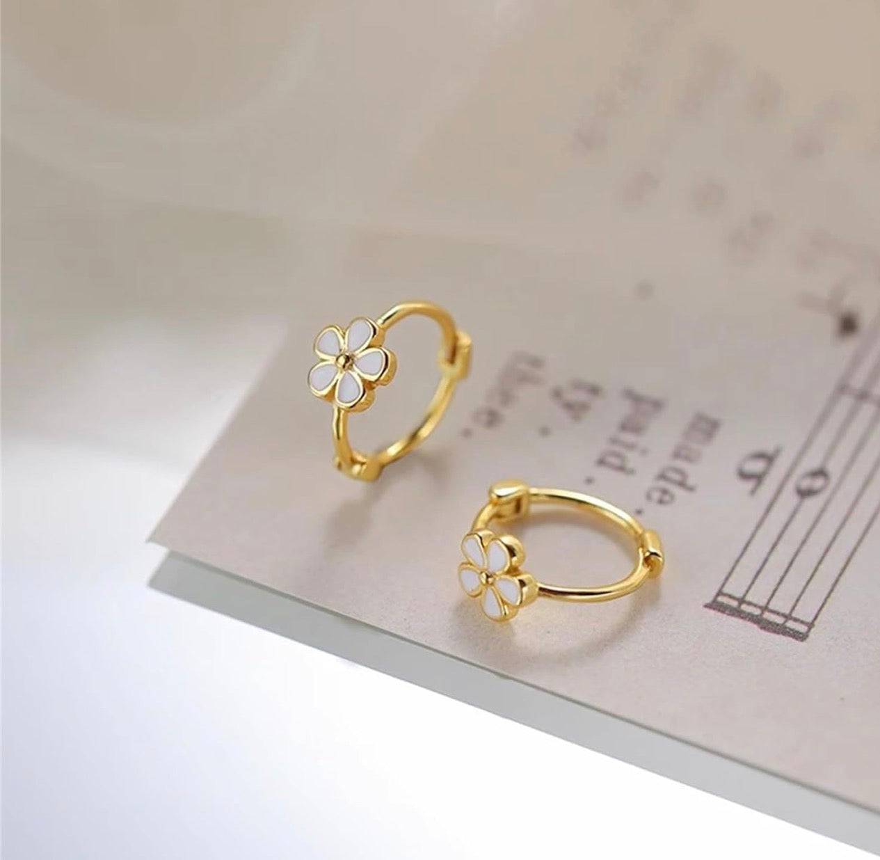 Flower Stud Earrings
