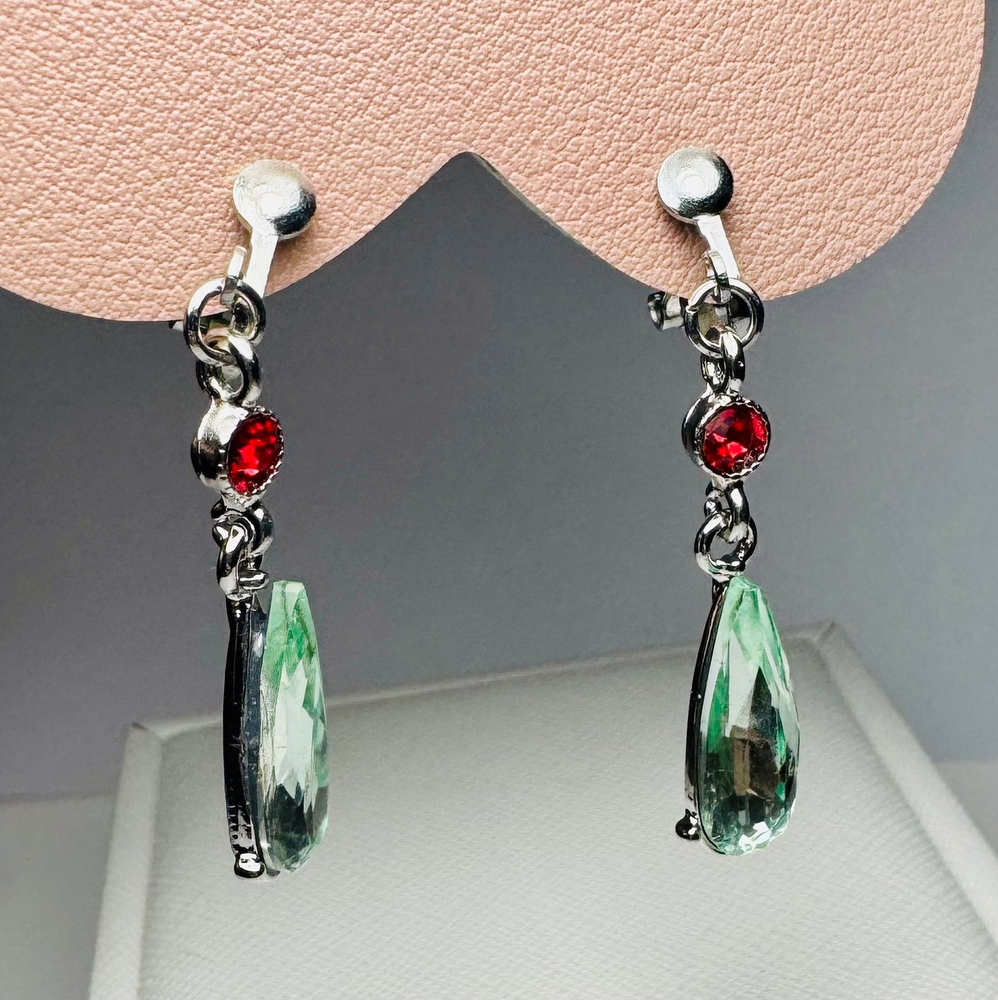 Clip On Castels Moving Earrings