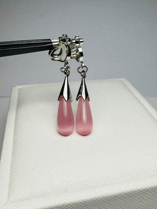 Clip On Drop Dangle Earrings