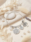 To My Daughter Stainless Steel Gift Bracelet