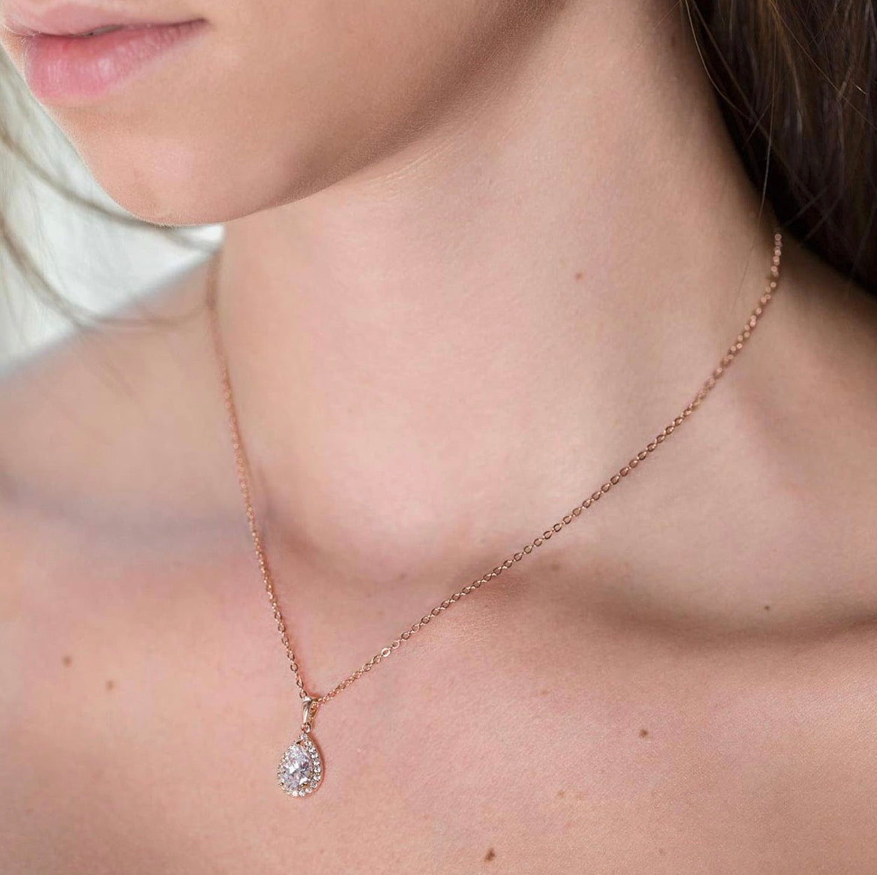 Crystal Chain Necklace