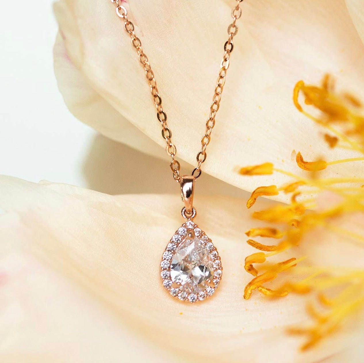 Crystal Chain Necklace