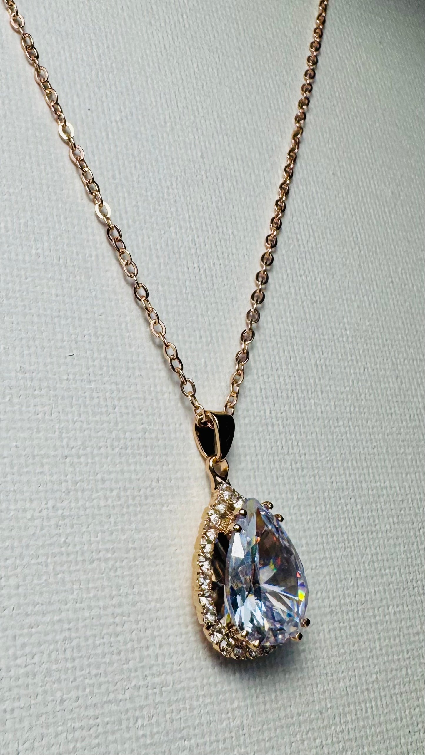 Crystal Chain Necklace
