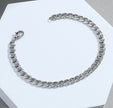 Classic Figaro Curb Bracelet – Minimalist Stainless Steel Everyday Jewelry