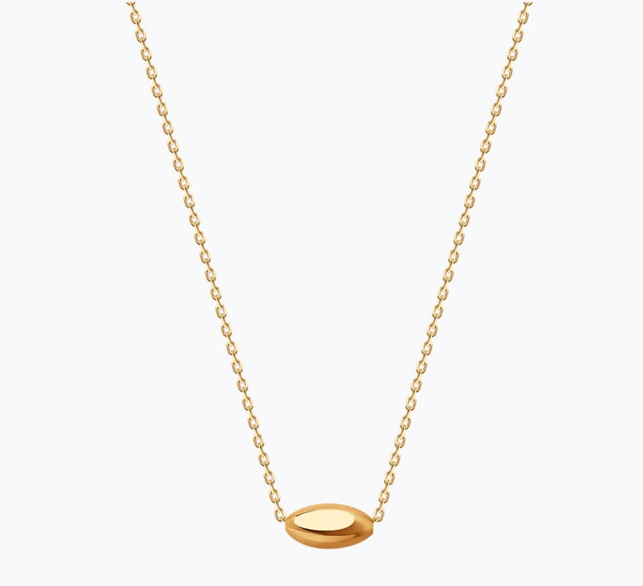 Bean Pendant Necklace