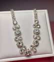 Stainless Steel Cubic Zirconia Tennis Bracelet – 7.1 Inch Sparkle Jewelry
