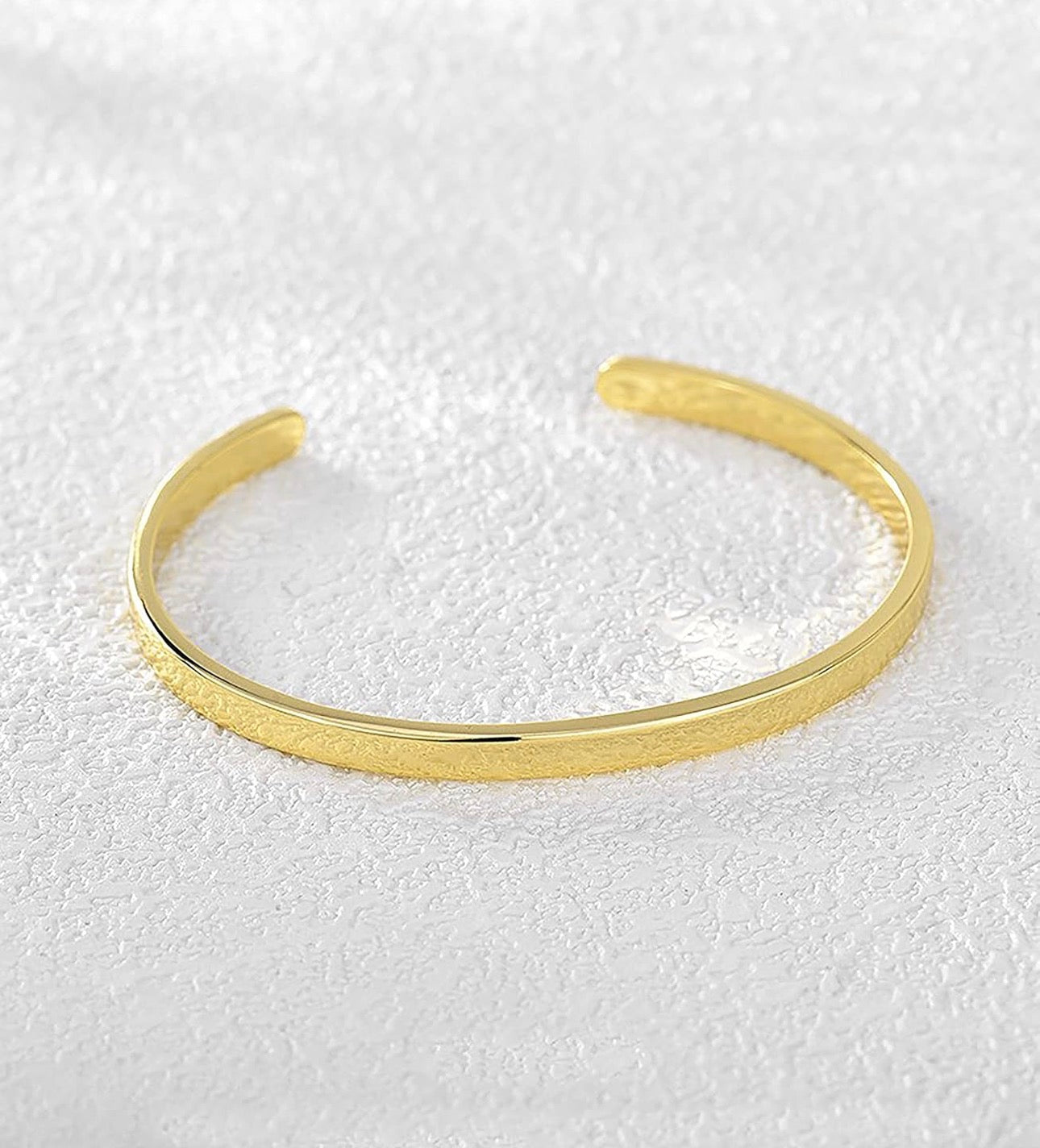 Gold Plated Bangle Cuff Bracelet