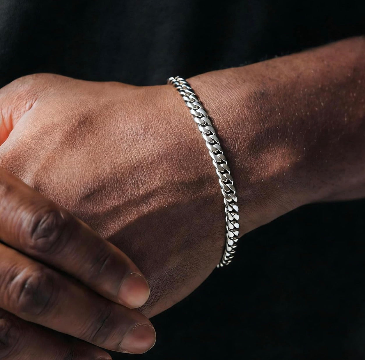 Cuban Link Chain Bracelet 3 mm