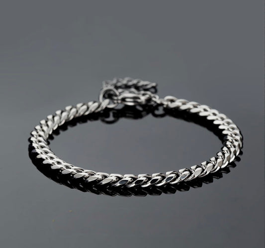 Cuban Link Chain Bracelet 3 mm