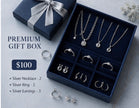Premium 925 Sterling Silver Jewelry Gift Box – 8-Piece Curated Set