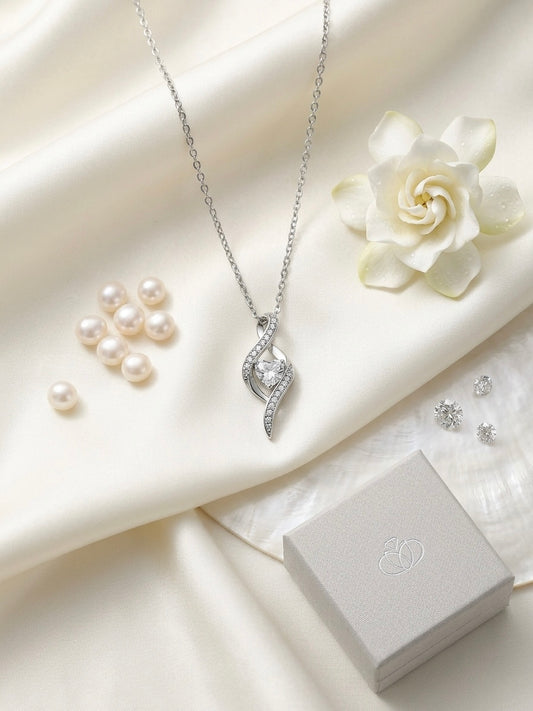 Infinity Love Heart Necklace