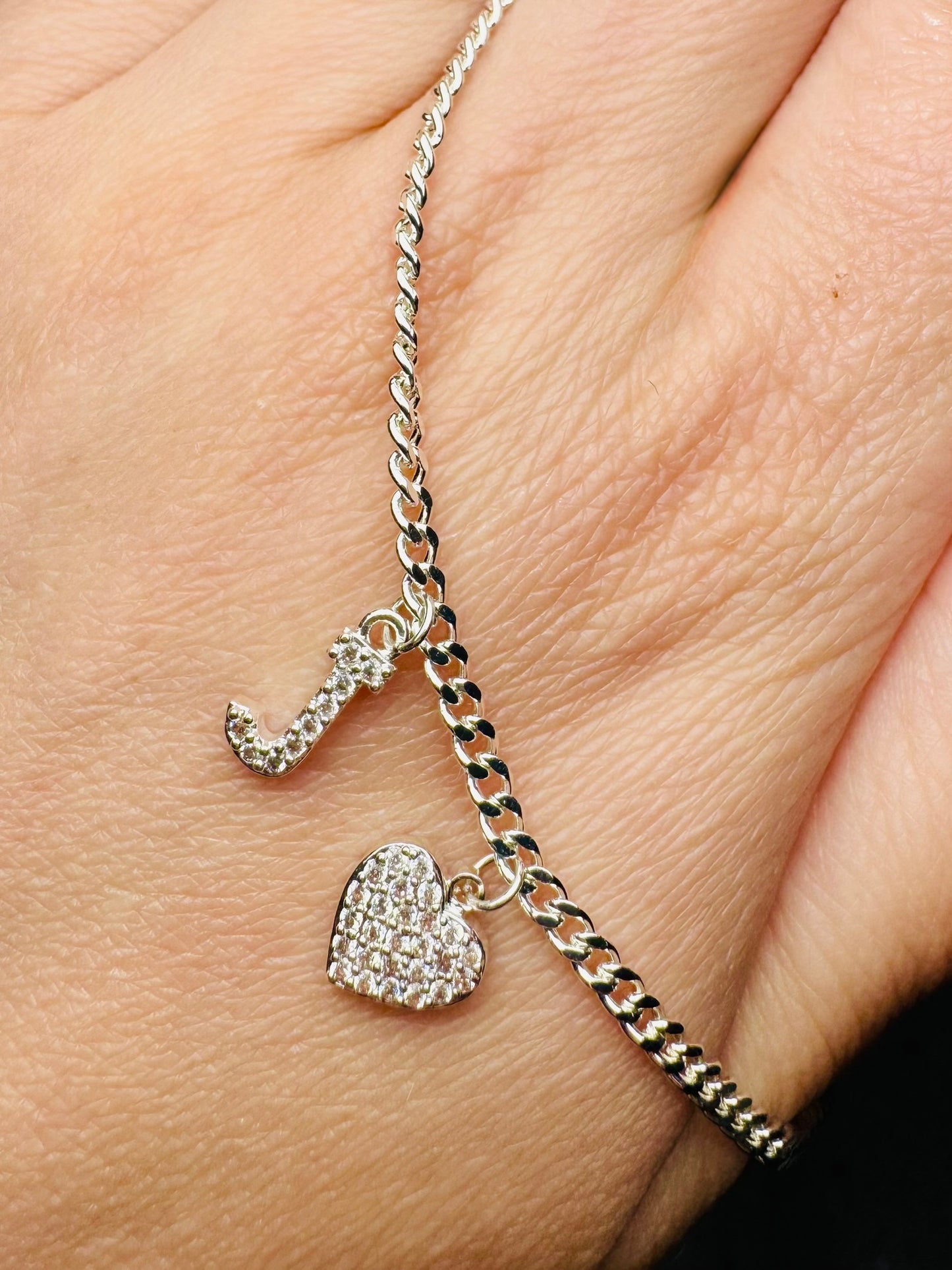 Letter Ankle Bracelet