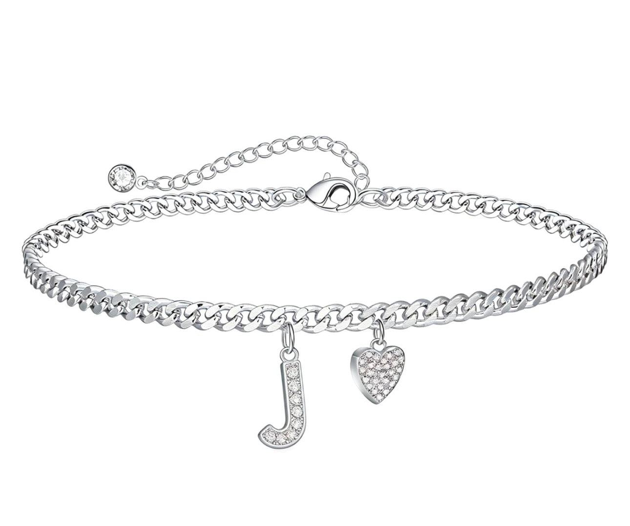 Letter Ankle Bracelet