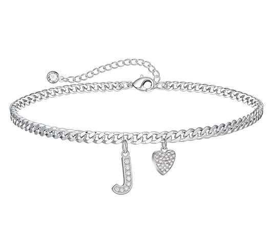 Letter Ankle Bracelet