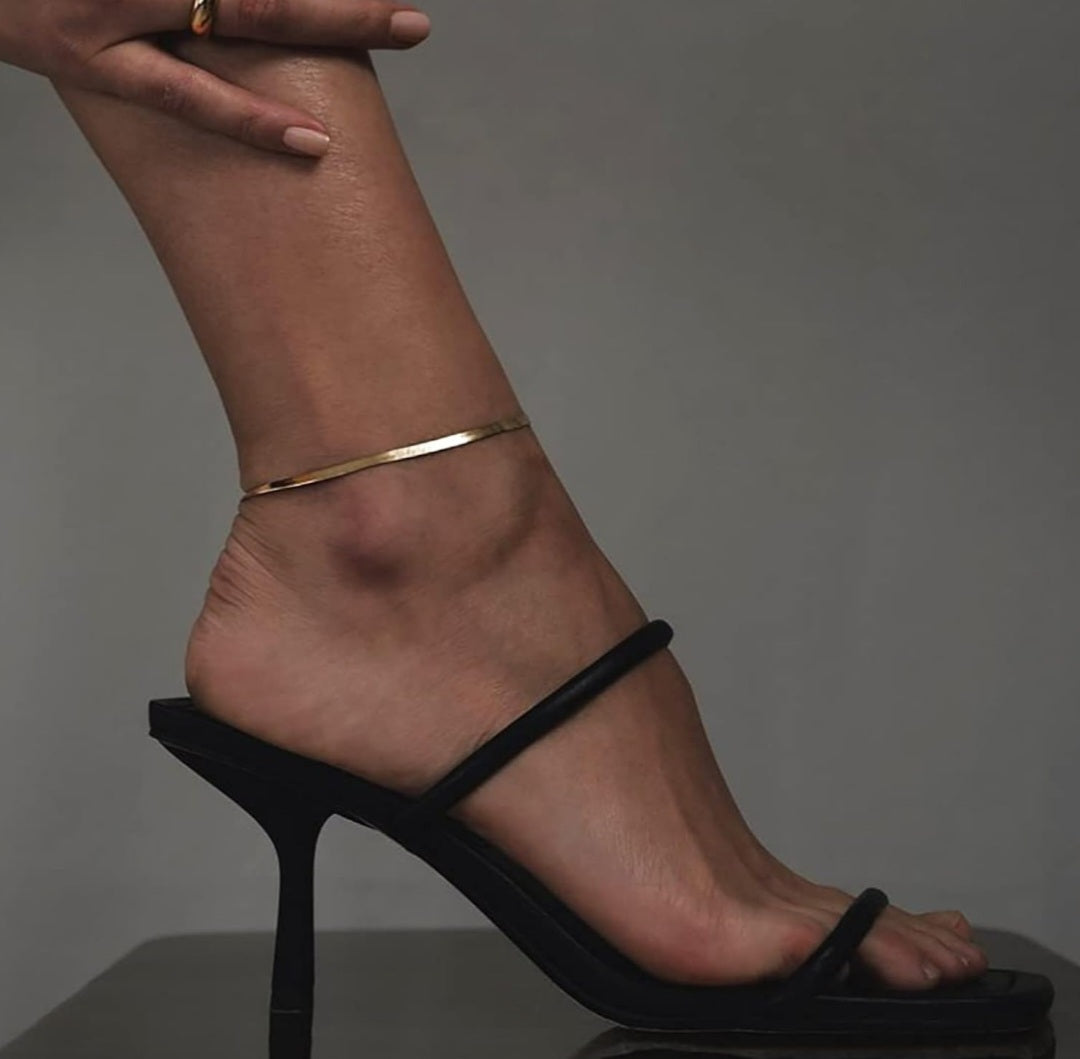 Flat Snake Chain Bracelet
