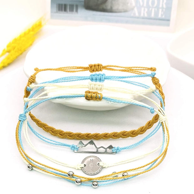 Adjustable Coastal Boho Bracelets – Minimalist Summer Beach Jewelry