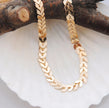 Elegant Wheat Ear Anklet Bracelet – Adjustable Stainless Steel Everyday Jewelry