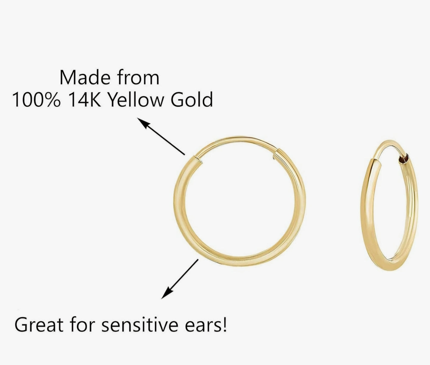 14K Gold Earrings