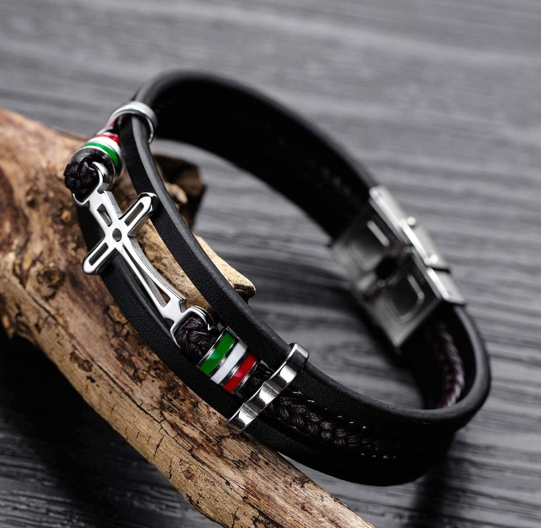 Vintage Multilayer Woven Leather Bracelet
