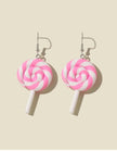Colorful Lollipop Dangle Earrings – Funky Enamel Candy Jewelry for Her