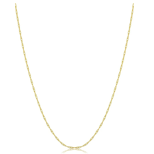 Classic 20" Minimalist Gold Chain – Premium Solid 10K Yellow Gold